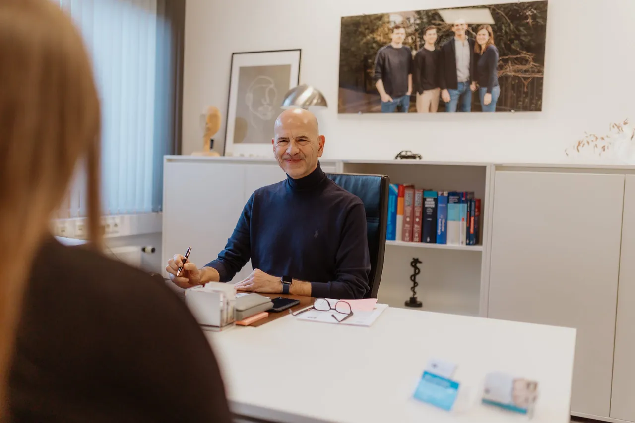 Abschlussgespräch und Therapieplanung